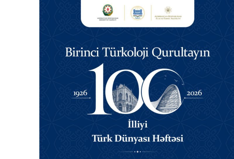 Birinci Türkoloji Qurultayın 100 illiyinə həsr olunmuş "Türk Dünyası Həftəsi" keçiriləcək