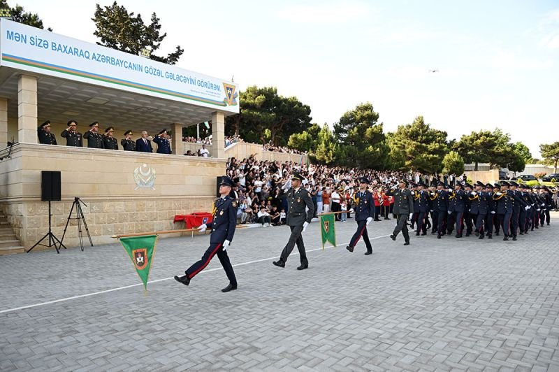 Cəmşid Naxçıvanski adına Hərbi Liseyin 54-cü buraxılış mərasimi keçirilib -