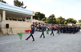 Cəmşid Naxçıvanski adına Hərbi Liseyin 54-cü buraxılış mərasimi keçirilib -