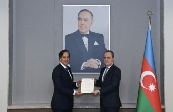 Ceyhun Bayramov Bernard Klinqli qəbul edib