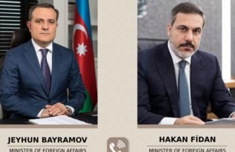 Ceyhun Bayramov Hakan Fidan arasında telefon danışığı olub