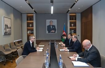 Ceyhun Bayramov İsveçin Azərbaycandakı səfirini qəbul edib