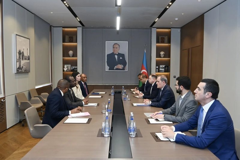 Ceyhun Bayramov Moussa Abderemane ilə görüş keçirib