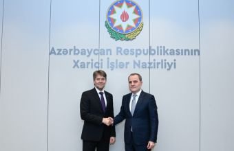 Ceyhun Bayramov Slovakiya XİN-in dövlət katibi ilə görüşüb
