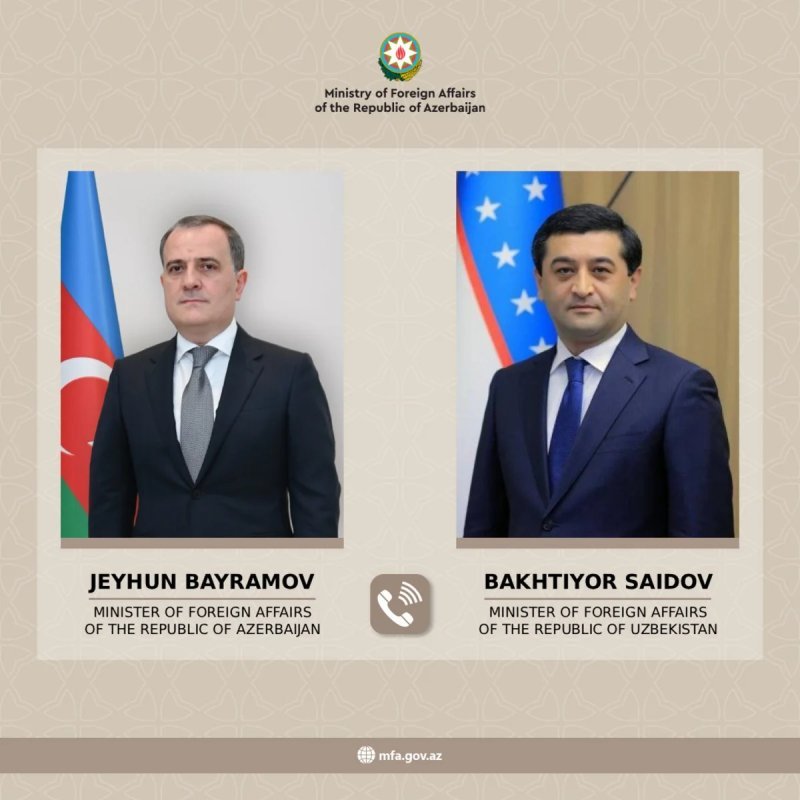 Ceyhun Bayramovla Baxtiyor Saidov arasında telefon danışığı olub