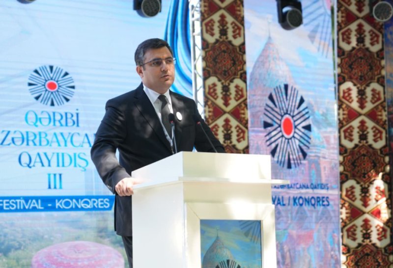Ceyhun Cəlilov: Konqres-festival Qərbi Azərbaycanın zəngin irsinin yaşadılmasına və təbliğinə mühüm töhfə verəcək