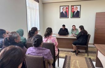 Deputat Gülxarə Əhmədova Tivi kəndində vətəndaş qəbulu keçirib -