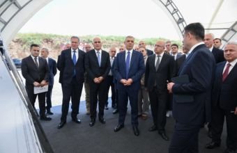 Əlaqələndirmə Qərargahının iclasının iştirakçıları "Dəmirli" Filiz Emalı Kompleksində görülən işlərlə tanış olublar