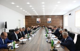 Əlaqələndirmə Qərargahının növbəti iclası Ağdərə şəhərində keçirilib