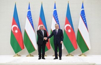 Əli Əsədov Şavkat Mirziyoyevlə görüşüb -