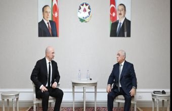 Əli Əsədov Ukrayna Baş nazirinin birinci müavini ilə görüşüb