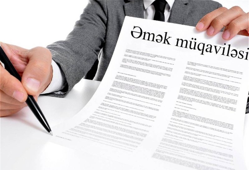 Əmək müqavilələrinin sayı artıb