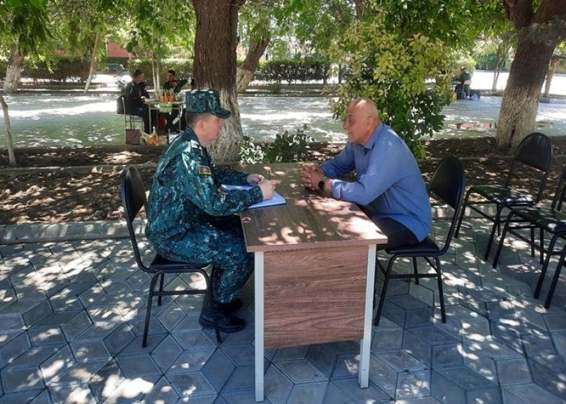 Hərbi hissələrdə “Açıq qapı” günü keçirilib