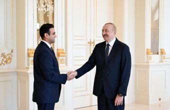 İlham Əliyev ABŞ Konqresinin Nümayəndələr Palatasının üzvünü qəbul edib -