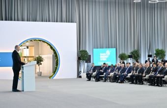 İlham Əliyev "Bakı Enerji Həftəsi"nin iştirakçılarına müraciət ünvanlayıb