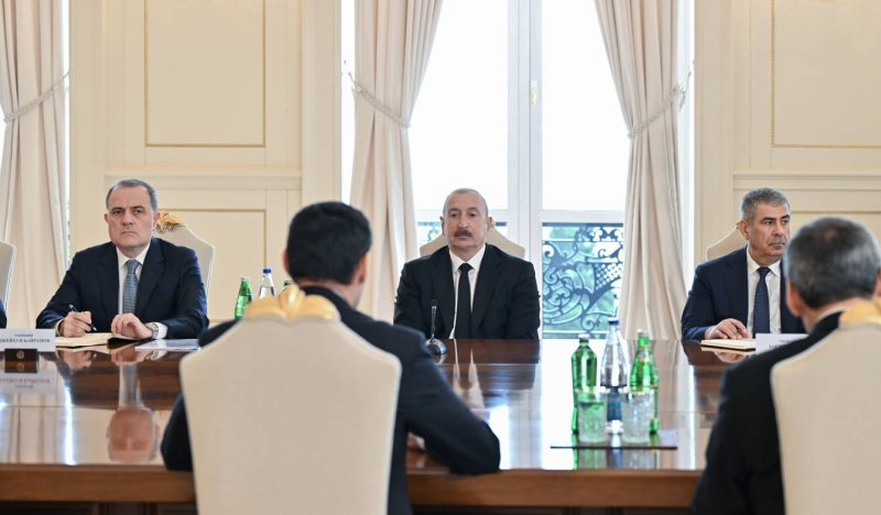 İlham Əliyev Berdiməhəmmədova Füzulidə hədiyyə etdiyi məscidə görə təşəkkürünü ifadə edib