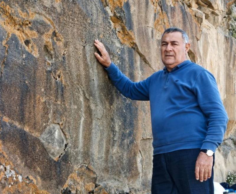 İsmayıl Hacıyev: İlandağ kitabəsinin qorunması üçün tədbirlər görülməlidir