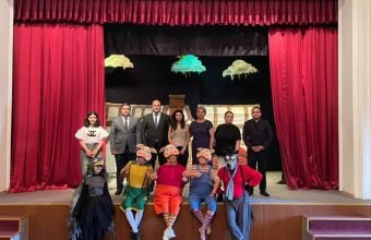 Naxçıvan Dövlət Kukla Teatrında "Üç donuz balası" tamaşası təqdim edilib -