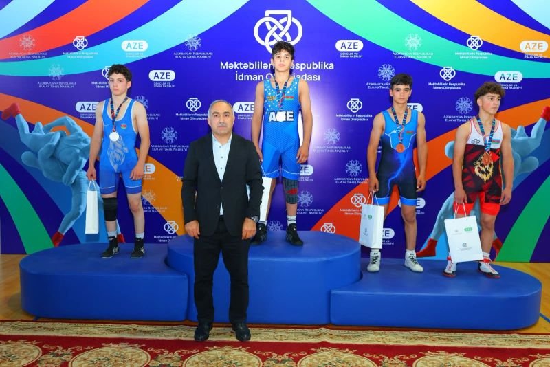 Naxçıvan güləşçiləri İdman olimpiyasının medalçıları arasında yer alıb -