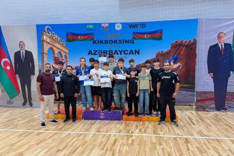 Naxçıvan kikboksçuları Azərbaycan birinciliyində 6 medal qazanıblar -