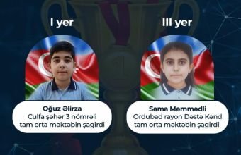 Naxçıvan məktəbliləri yüksək nəticə göstəriblər