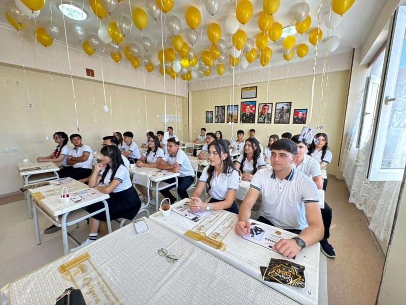 Naxçıvanda 3698 şagird məzun olur