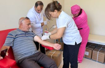 Naxçıvanda Aşura günü münasibətilə qanvermə aksiyası keçirilib -