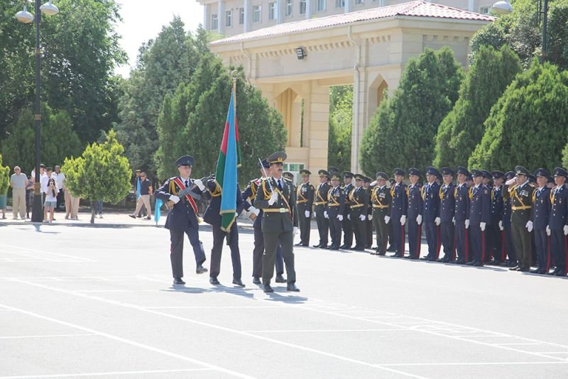 Naxçıvanda Heydər Əliyev adına Hərbi Liseyin buraxılış mərasimi keçirilib -