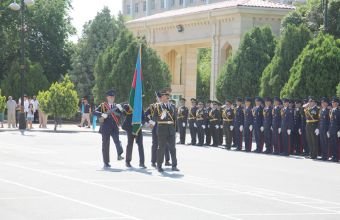 Naxçıvanda Heydər Əliyev adına Hərbi Liseyin buraxılış mərasimi keçirilib -
