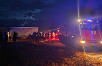 Naxçıvanda ot tayasına ildırım düşdü