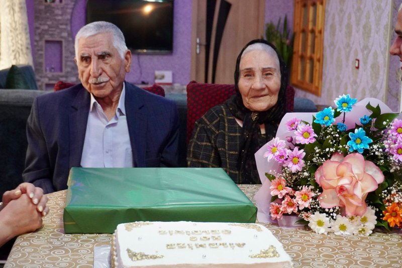 Naxçıvanda uzunömürlü nümunəvi Həsənovlar ailəsi ilə görüş keçirilib -
