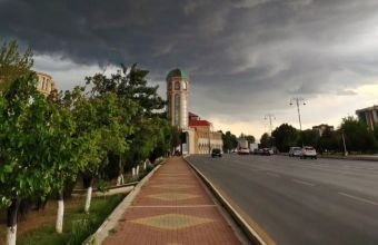 Naxçıvanda yağışlı hava müşahidə olunub
