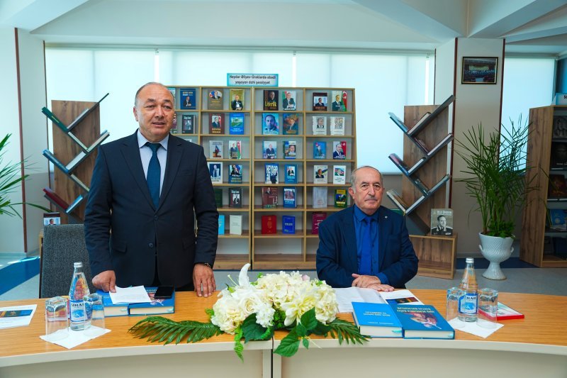 NDU-da professor Məhərrəm Qasımlının kitablarının təqdimatı keçirilib -
