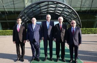 Numan Kurtulmuş Azərbaycana gəlib