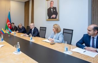 Pərviz Şahbazov Venesuela və İranın nazir müavinləri ilə görüşlər keçirib