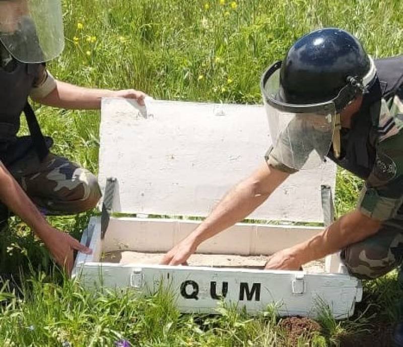Şahbuzda hərbi sursat aşkar edilib -