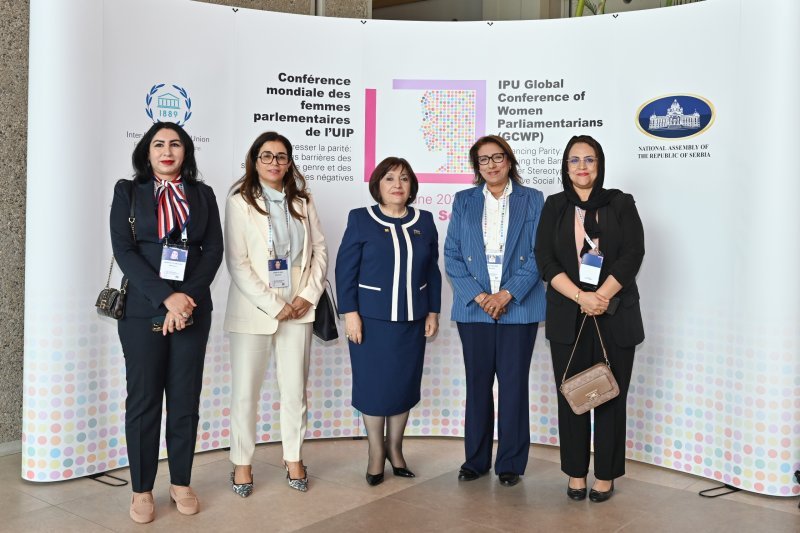 Sahibə Qafarova Parlamentlərarası İttifaqın konfransı çərçivəsində görüşlər keçirib