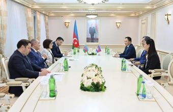 Sahibə Qafarova Thun Vathana ilə görüşüb