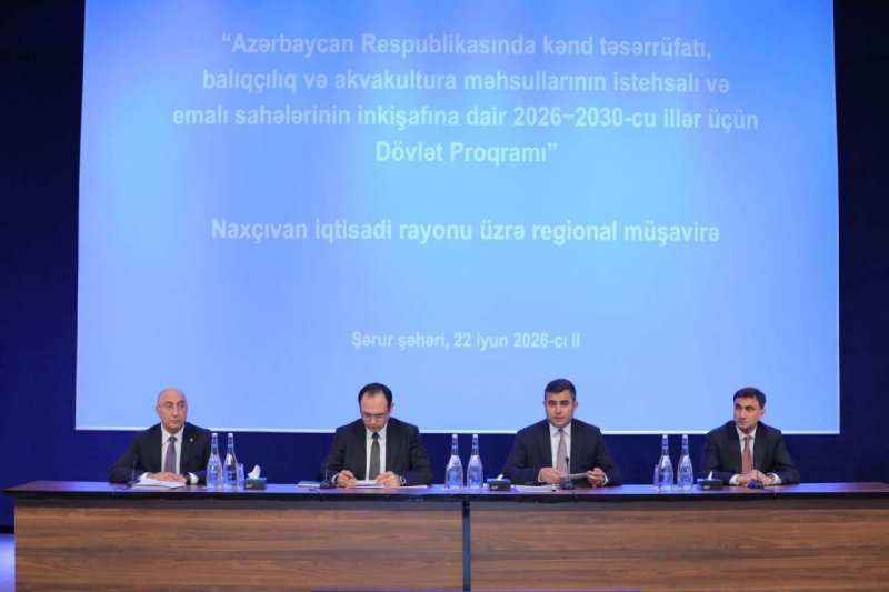 Şərurda regional müşavirə keçirilib -