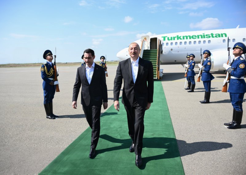 Türkmənistan Prezidenti Füzuli rayonunda səfərdədir -
