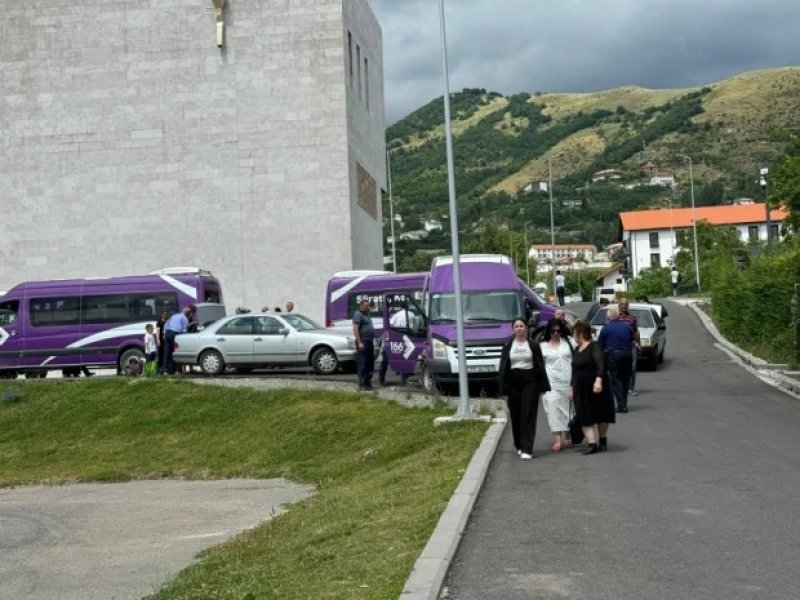 Xankəndi şəhərinə növbəti köç karvanı yola salınıb