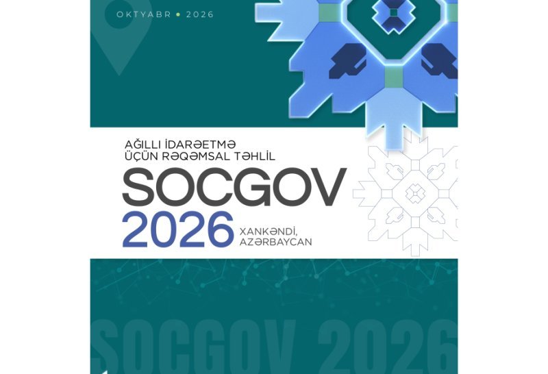 Xankəndi “SocGov 2026” beynəlxalq konfransına ev sahibliyi edəcək