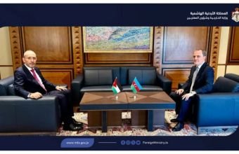 Azərbaycan və İordaniya XİN başçıları danışıqlar aparır