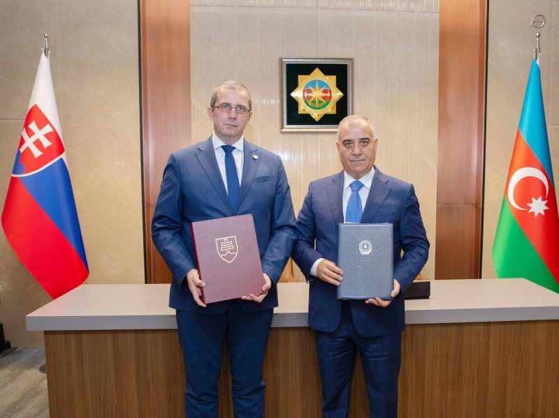 Azərbaycan və Slovakiya məxfi məlumatın mübadiləsi və qarşılıqlı mühafizəsi haqqında saziş imzalayıb