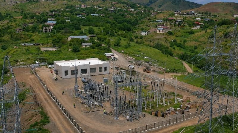 "AzərEnerji" Xankəndi və Ağdərədə 110 kV-luq yarımstansiyalar inşa edir -