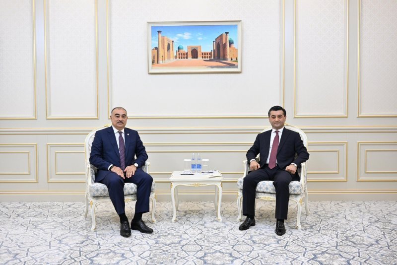 Bəxtiyor Saidov Rəşad Məmmədovun etimadnaməsinin surətini qəbul edib
