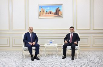 Bəxtiyor Saidov Rəşad Məmmədovun etimadnaməsinin surətini qəbul edib