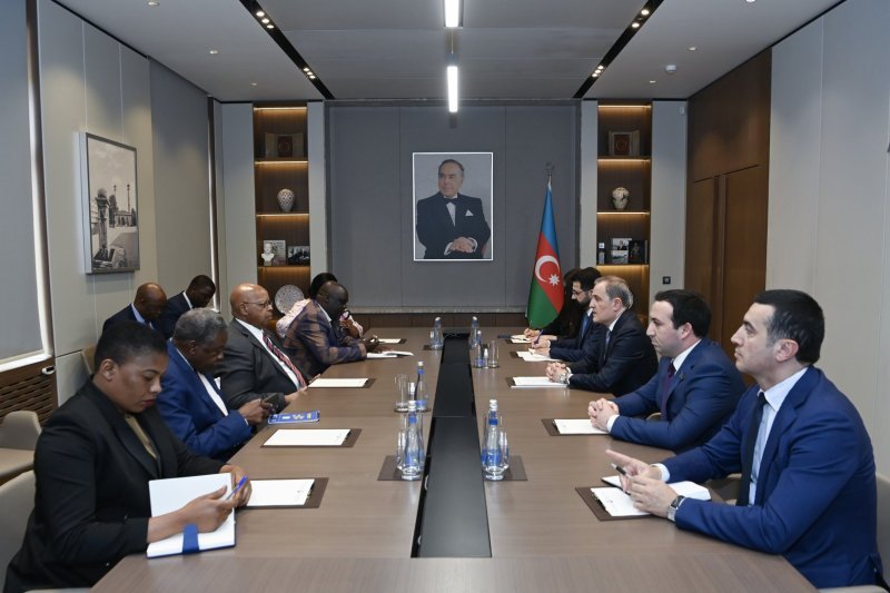Ceyhun Bayramov Zimbabve Milli Assambleyasının sədri ilə görüşüb