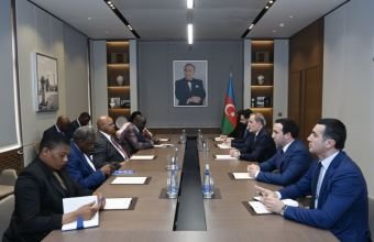 Ceyhun Bayramov Zimbabve Milli Assambleyasının sədri ilə görüşüb