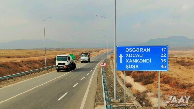 Əsgəran-Xocalı-Xankəndi avtomobil yolunda son vəziyyət necədir?